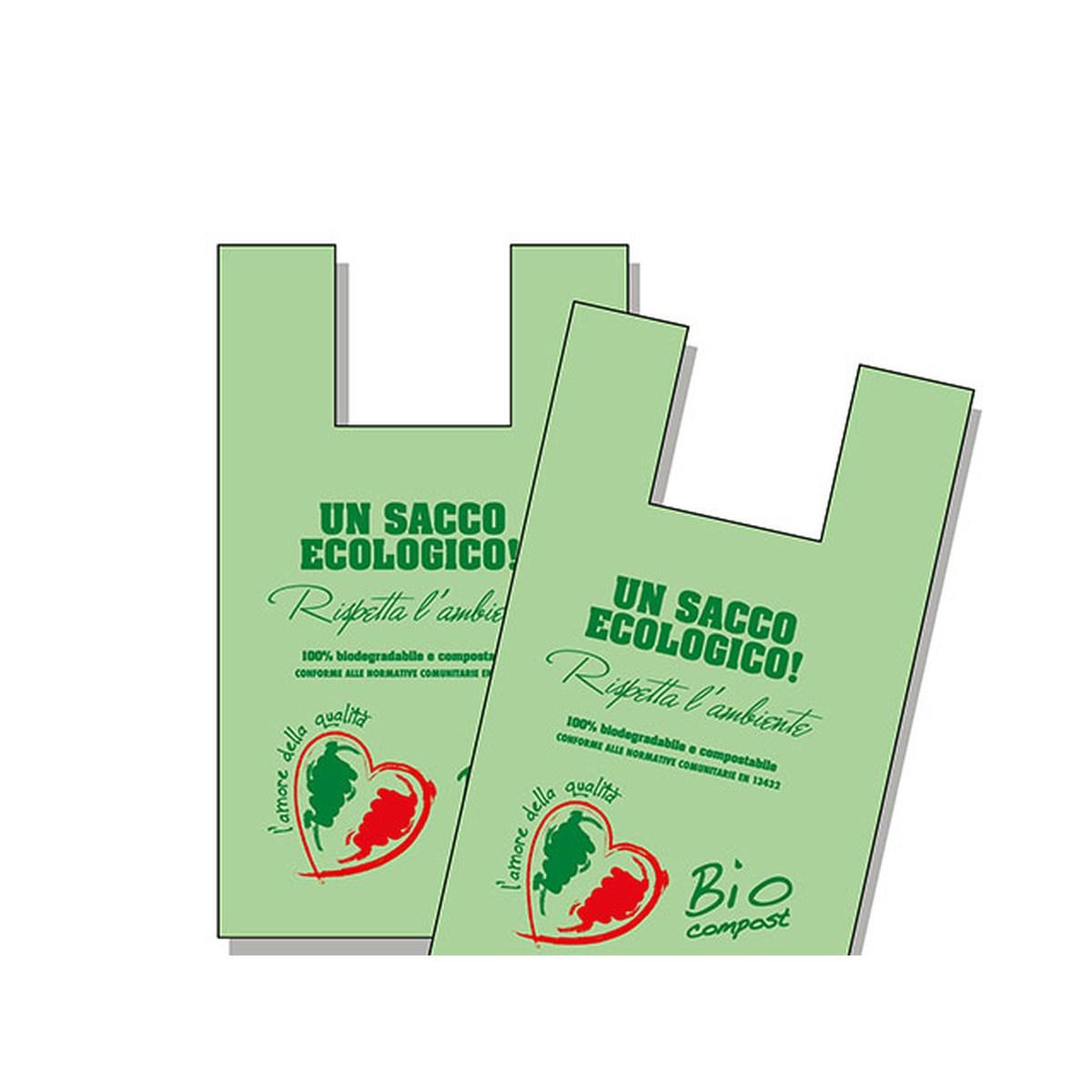 SHOPPER BIOCOMPOST 24x45 4Kg. VERDI244KGBIO$