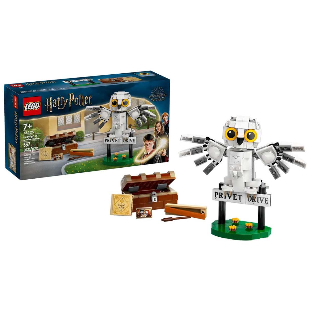 Lego harry potter tm edvige al numero 4 di privet drive