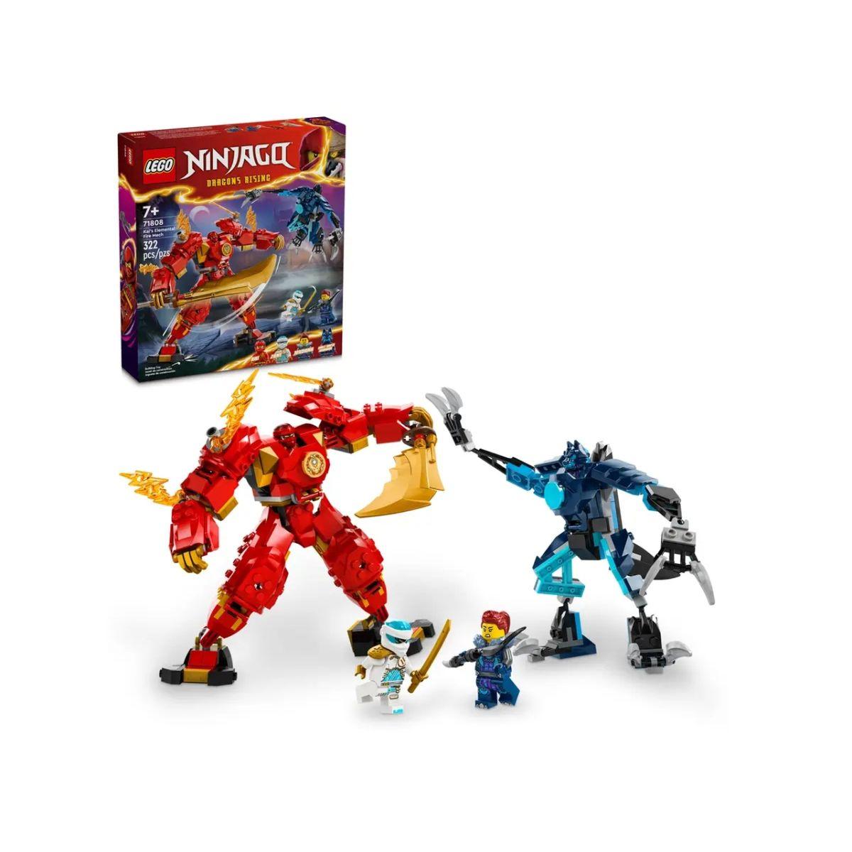 Lego ninjago mech elemento fuoco 71808