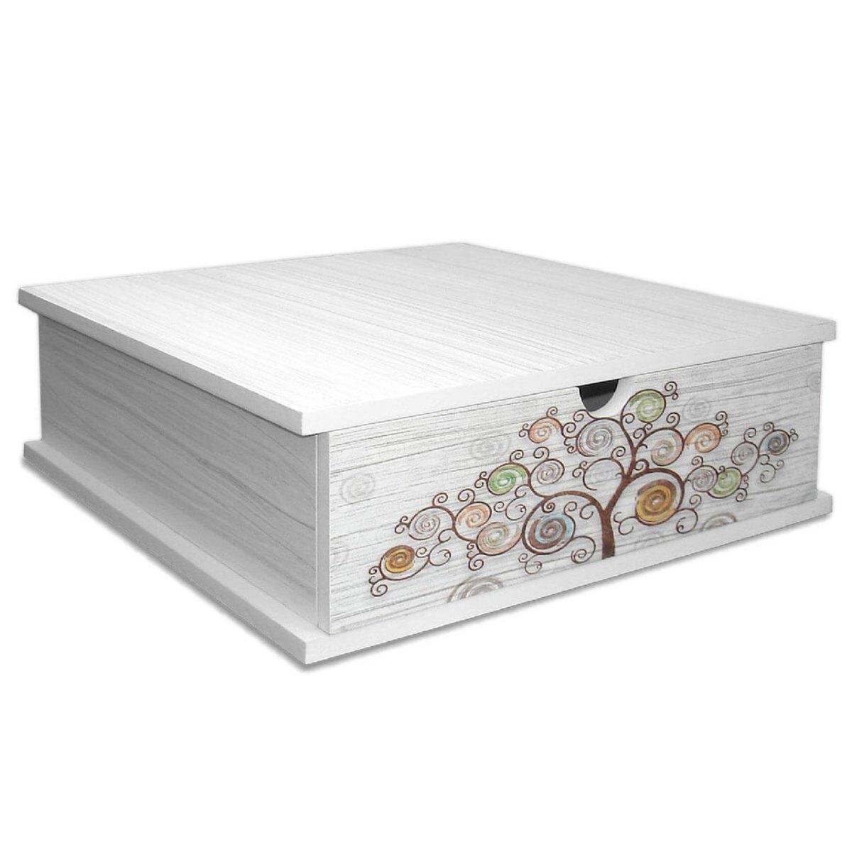 Linea tree white organizer 33x33x 97619