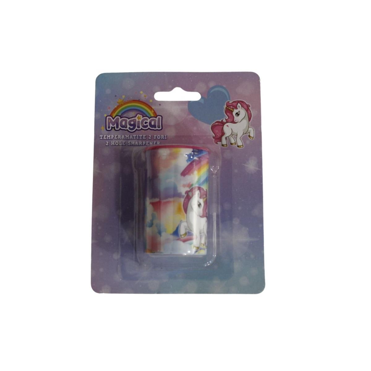 Unicorno temperamatite rotondo uni1036