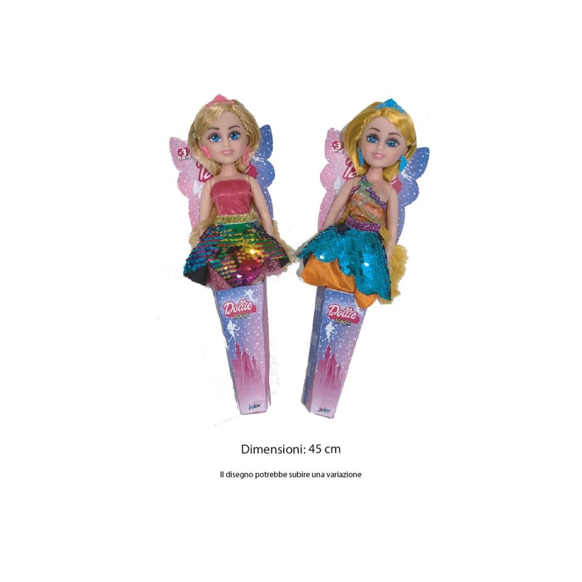 Bambola con ali 43cm toy0987
