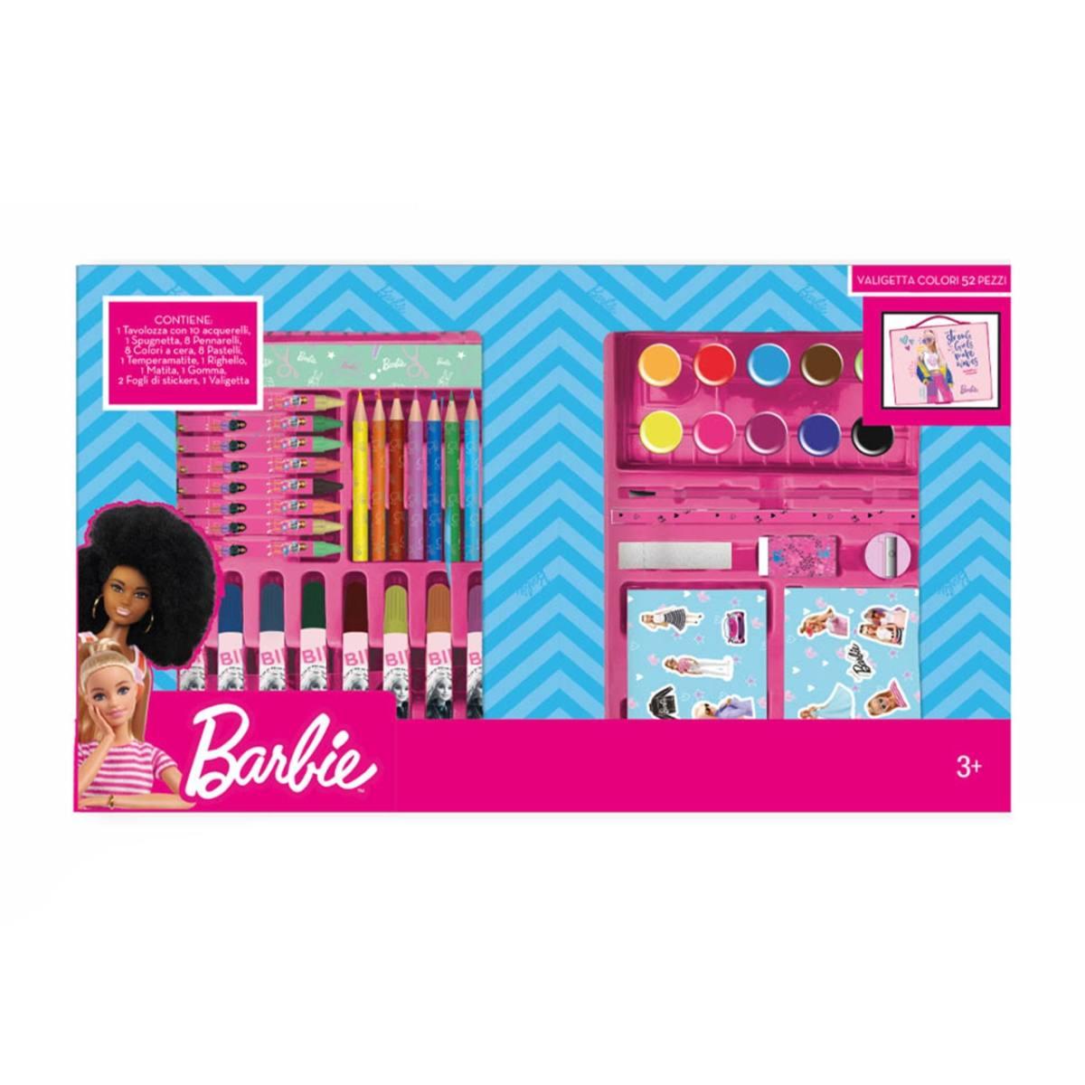 Barbie valigetta colori 52pz br0826
