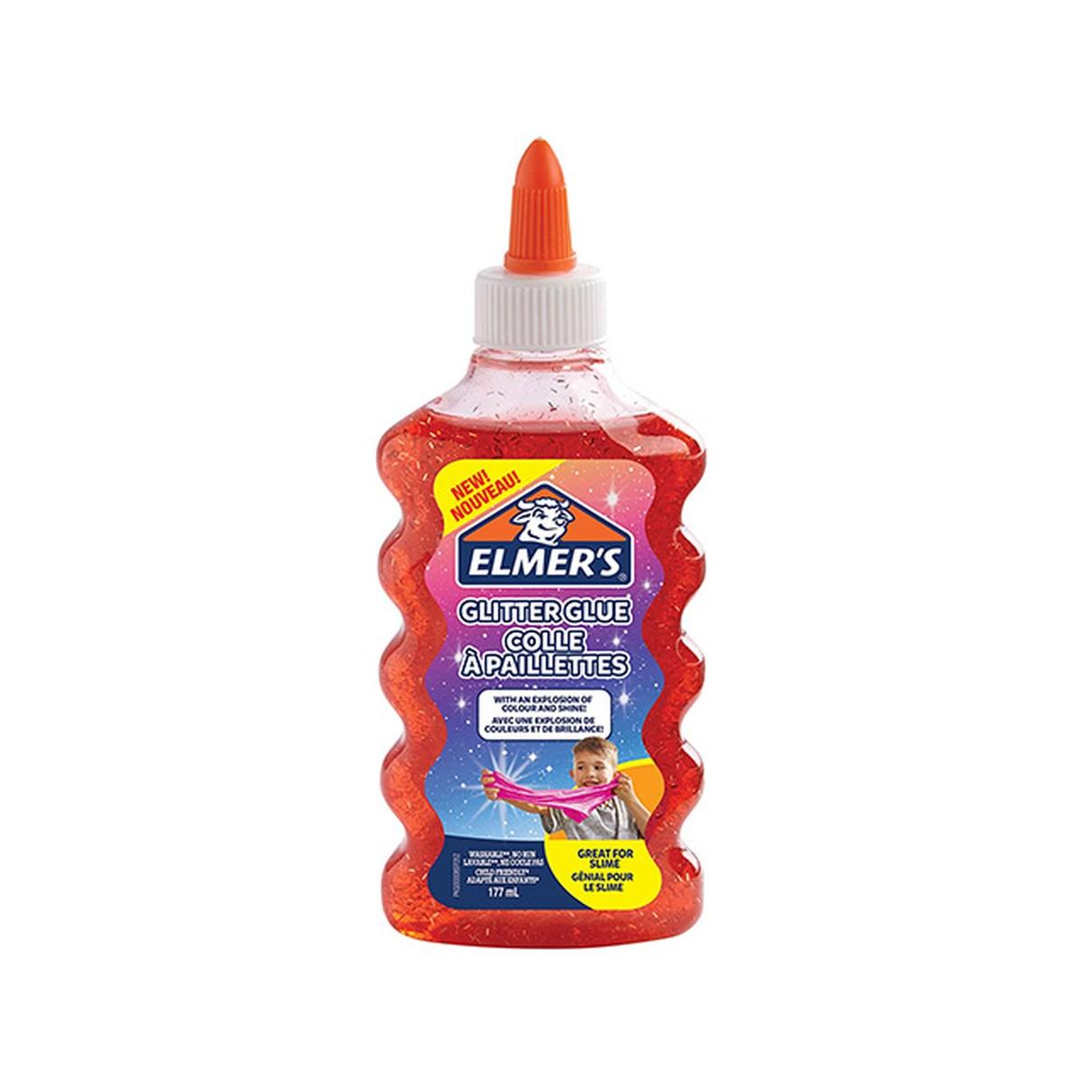 ELMER'S COLLA GLITT.177ml ROSSA 2109489