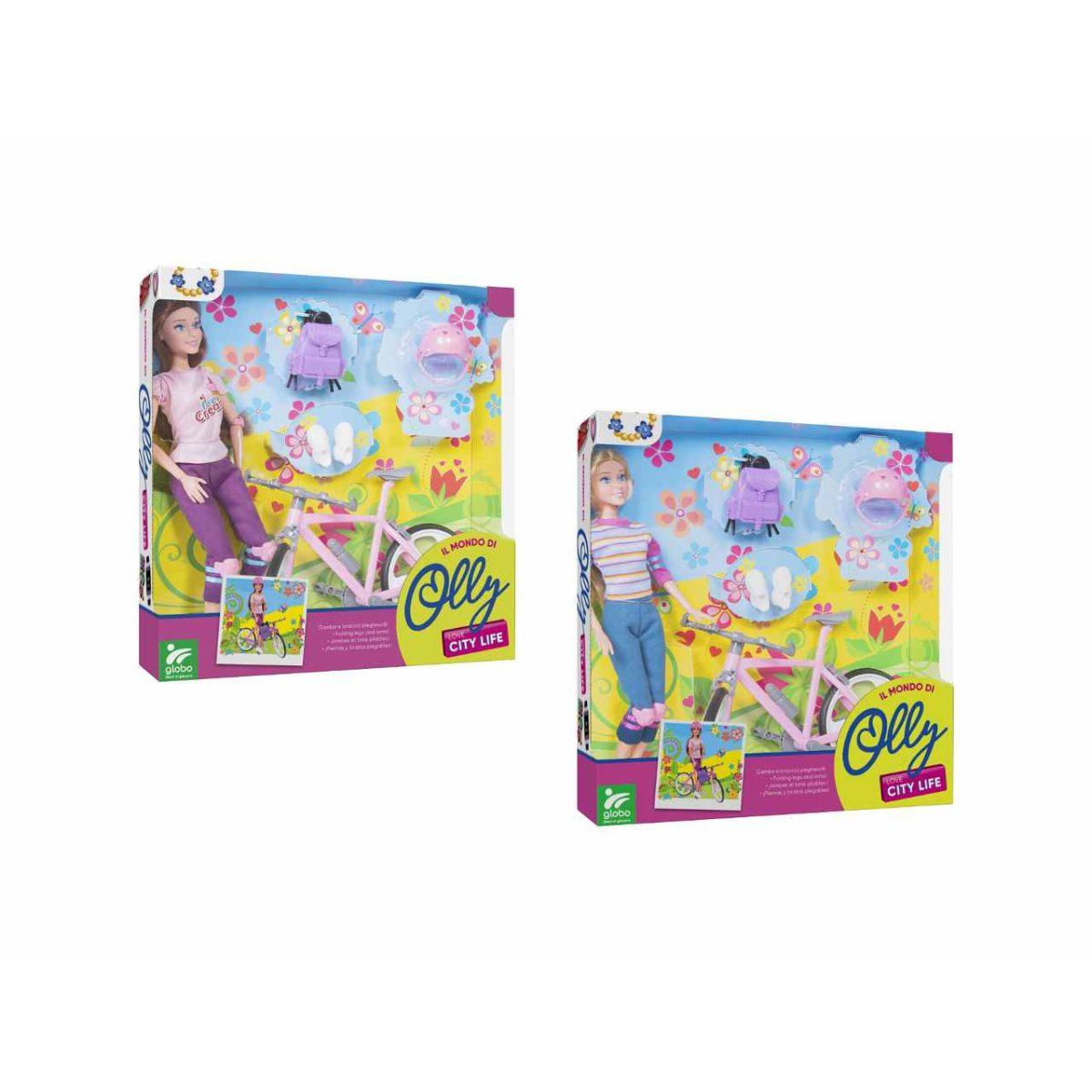 Fashion doll c/bicicletta e acc.41560