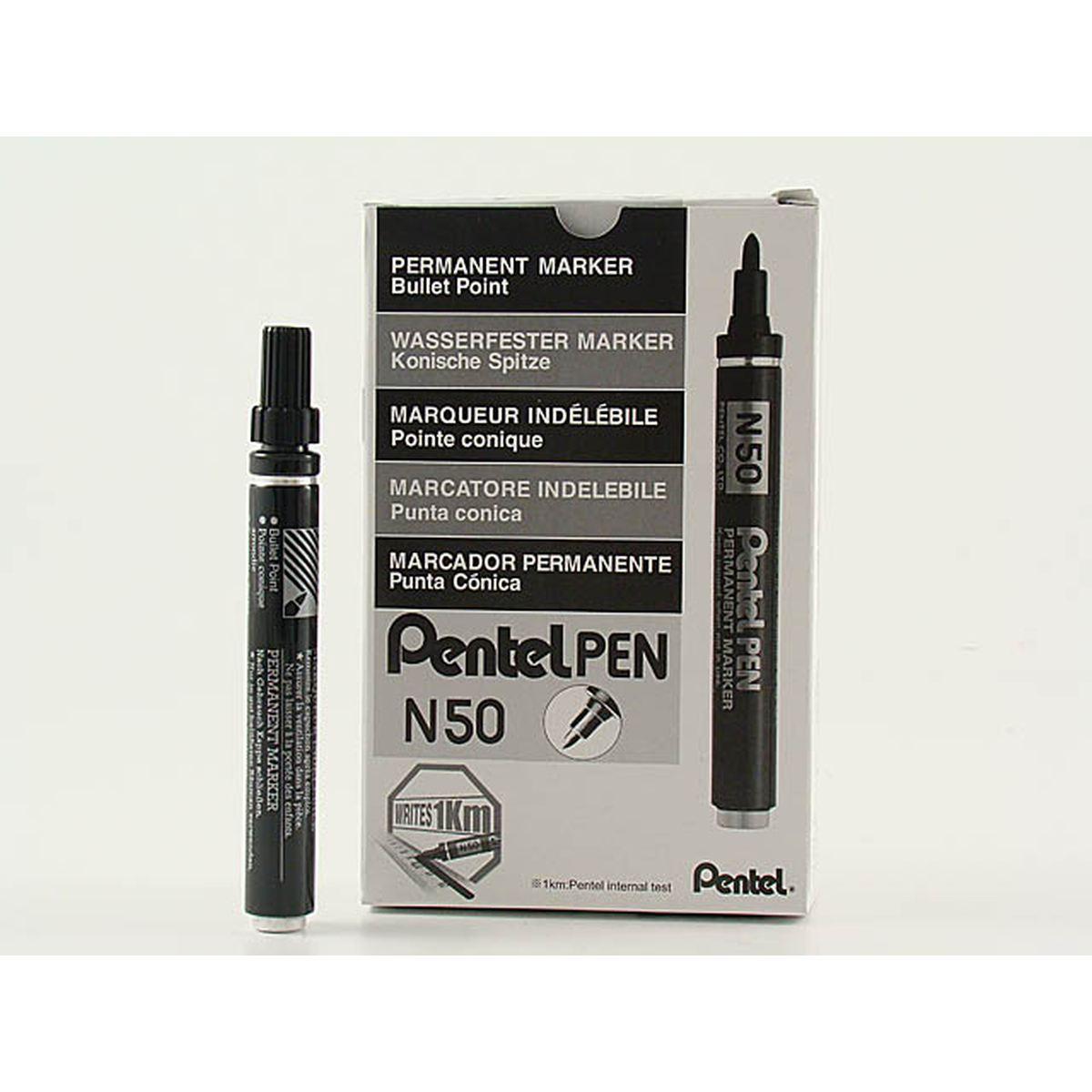 PENNARELLO PENTEL N50 NERO 12pz. N50-A
