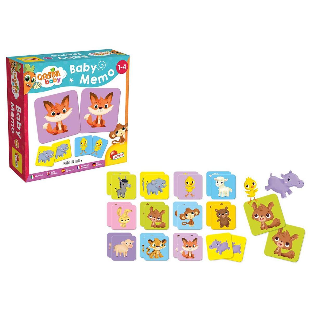 Carotina baby memo cuccioli 80052