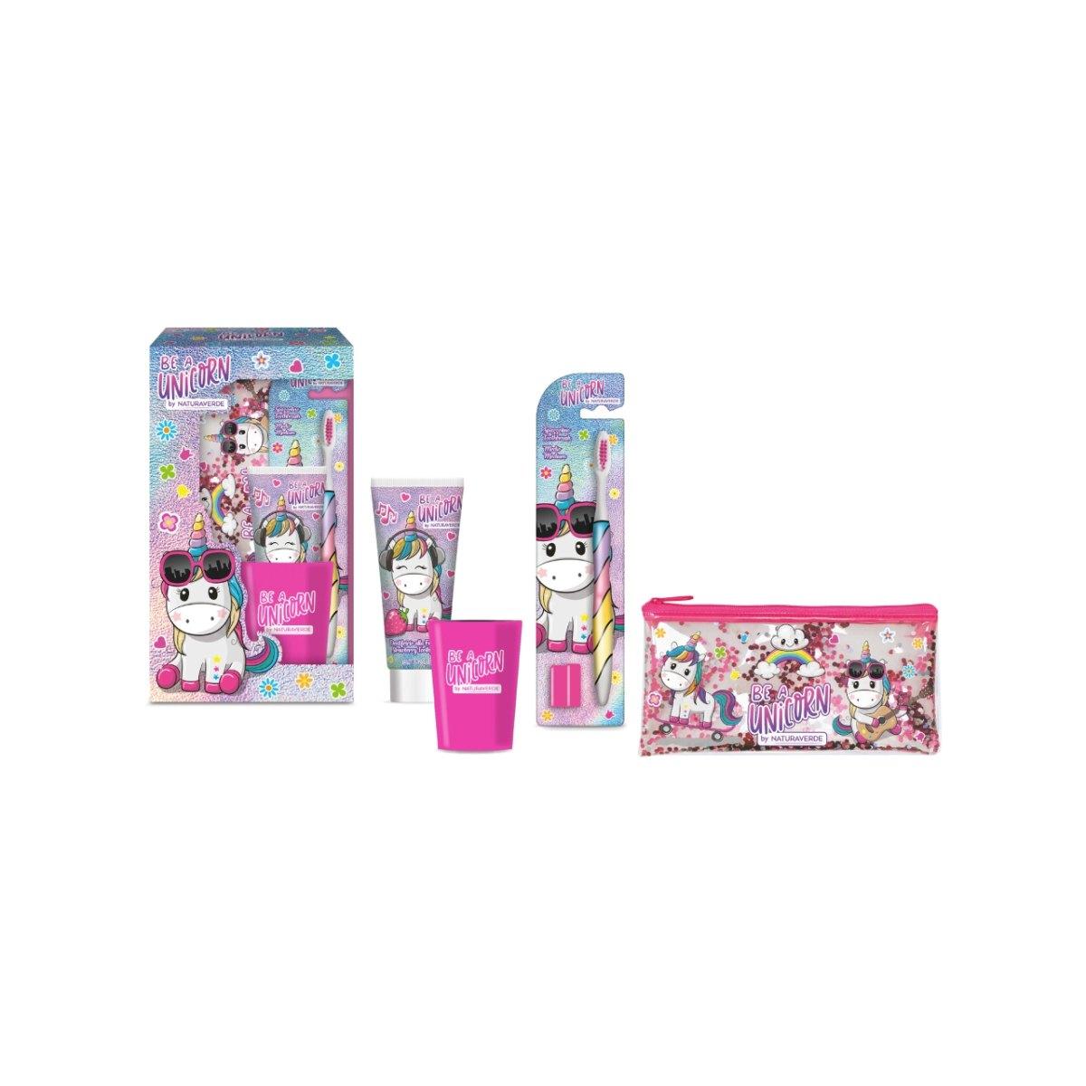 Be a unicorn set regalo igiene dentale