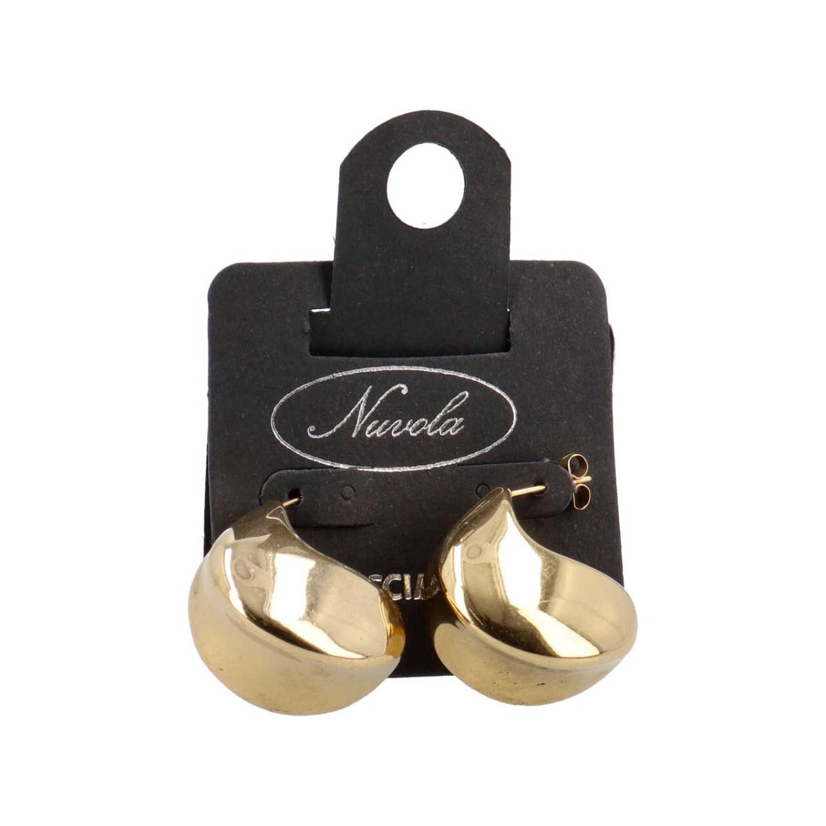 Orecchini virgola 3d oro