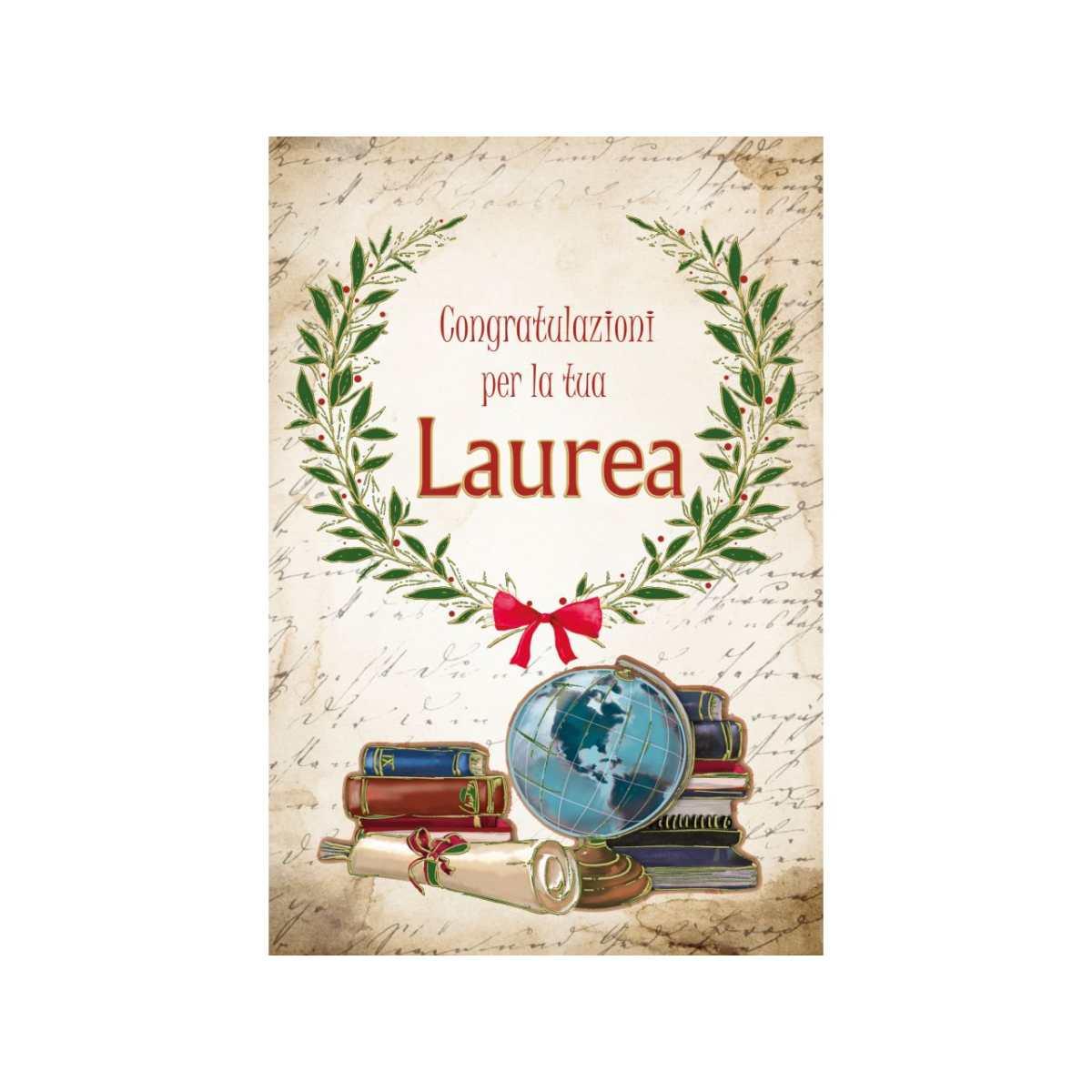 Biglietto auguri per laurea fa00157al/a