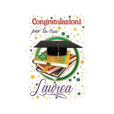 Biglietto laurea classica fa00188al/d