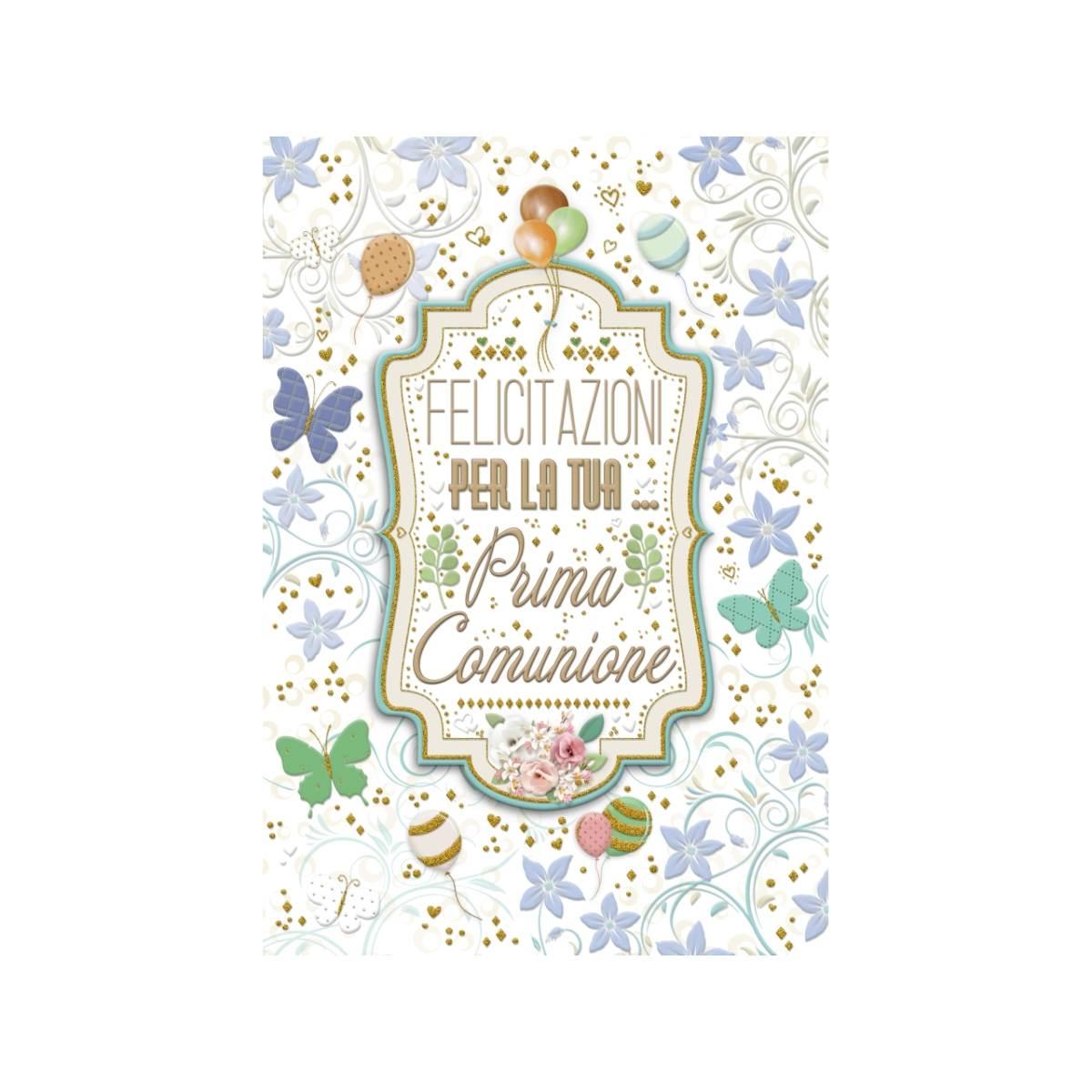Biglietto comunion.non rel. fe10177pc/a