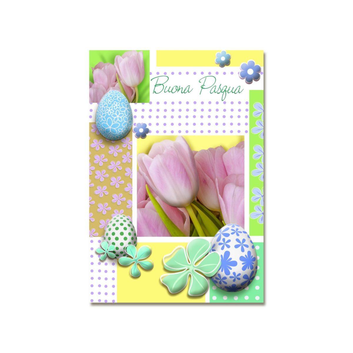 Biglietto pasqua laica pv20023bp/d