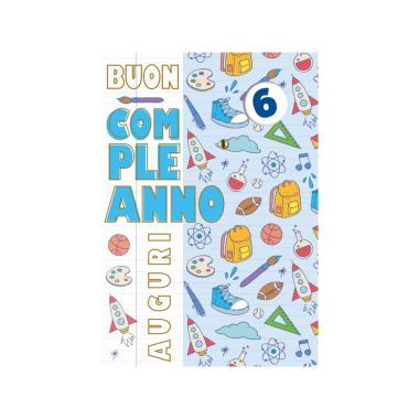 Biglietto compleanno bimbi fa00197bc/c