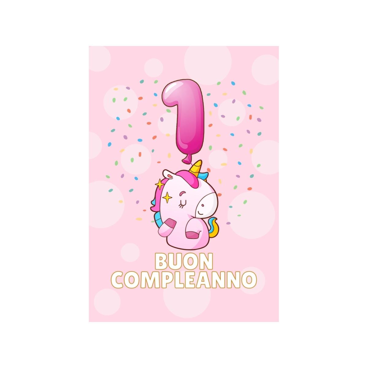 Biglietto compleanno 1rosa fa00200bc/b