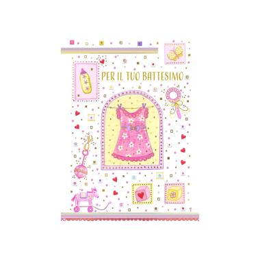 Biglietto battesimo body r. fe10192fb/b