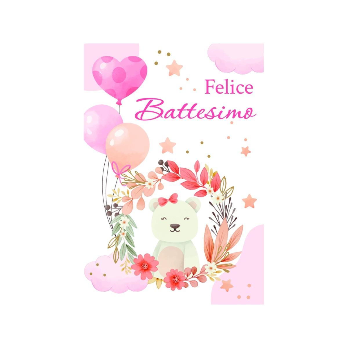 Biglietto p.soldi battesimo fe10202ps/d