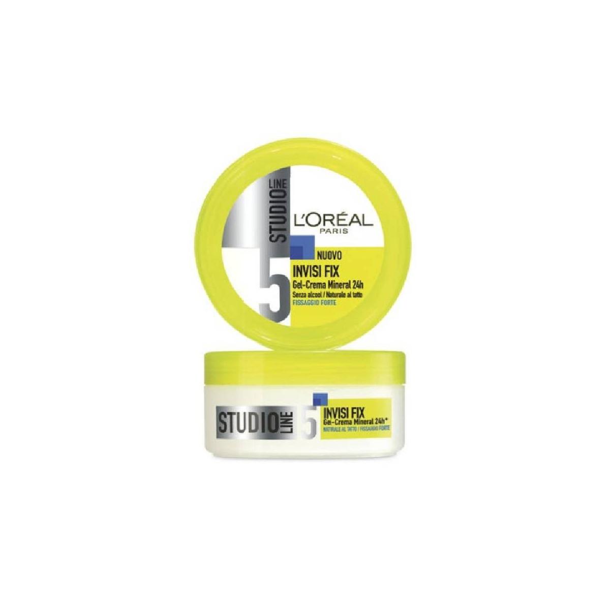 L'Oreal Paris Studio Line Invisi Fix Gel Crema 150ml Fissaggio Forte Tenuta 24H