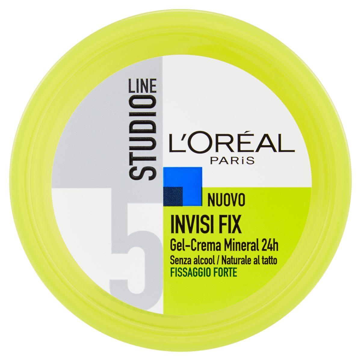 L'Oreal Paris Studio Line Invisi Fix Gel Crema 150ml Fissaggio Forte Tenuta 24H
