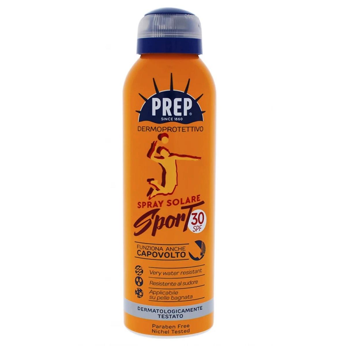 Prep Dermo Protettivo Spray Solare SPF30 150ml Protezione Sportiva