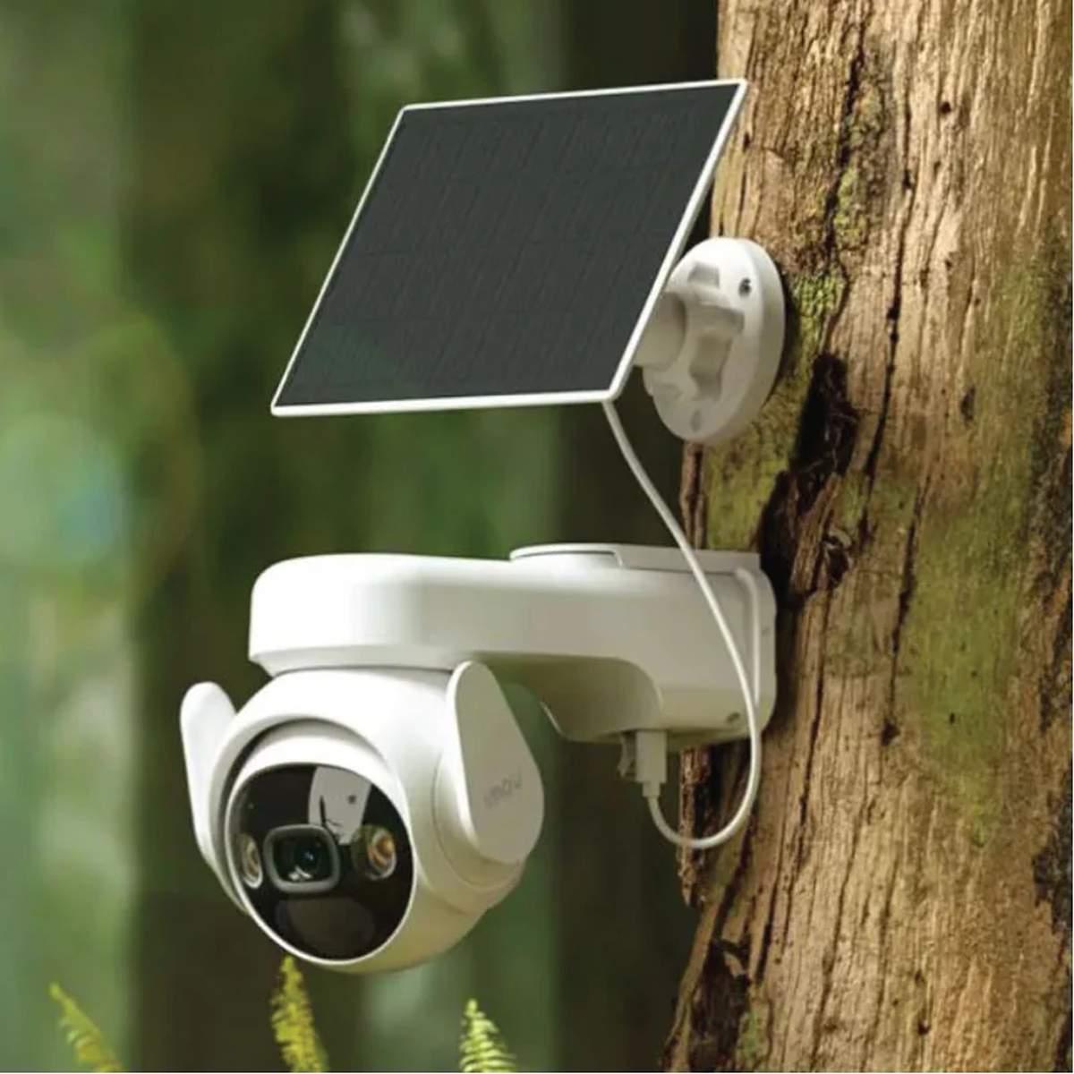 IMOU Cell PT: Telecamera di sicurezza Dome 3MP Solare 4G con SIM e AI