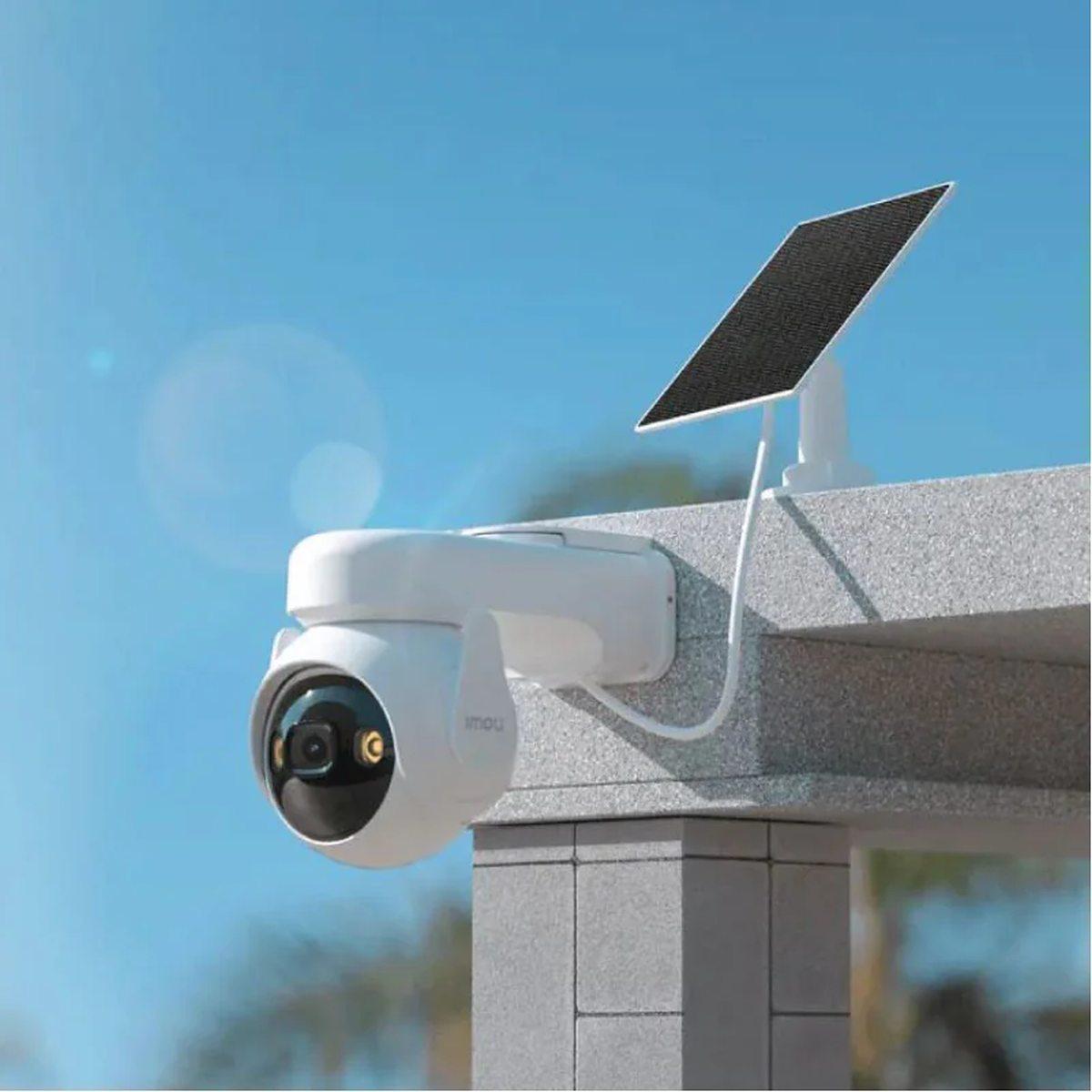 IMOU Cell PT: Telecamera di sicurezza Dome 3MP Solare 4G con SIM e AI