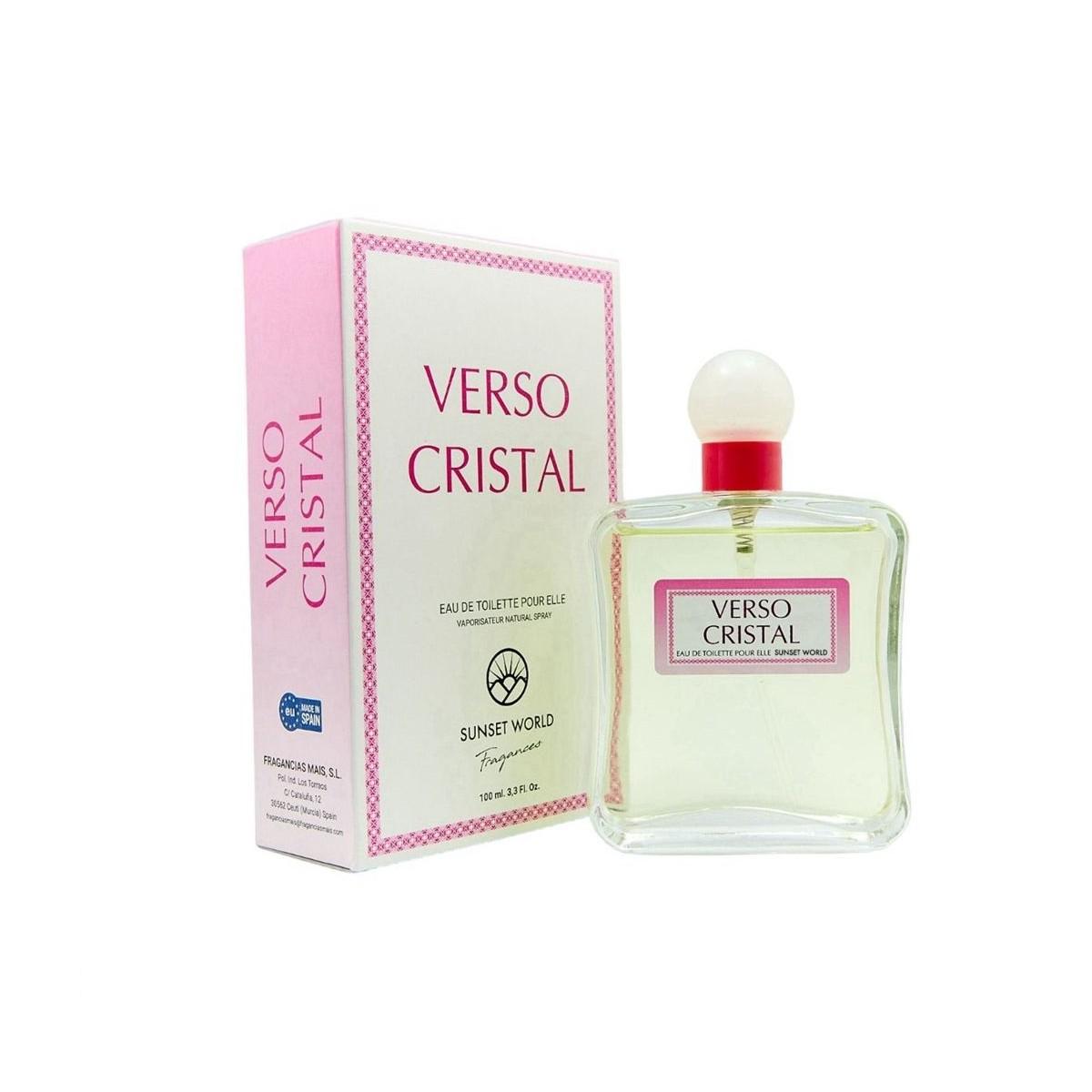 Profumo Donna Verso Cristal Naturmais .Fragranza Floreale Fresca edt 100ml