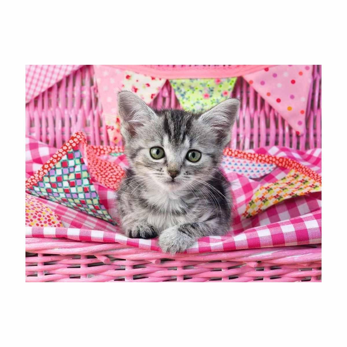 Ravensburger Puzzle 100 Pezzi XXL Bel Gattino  Softclick 6+ Anni.