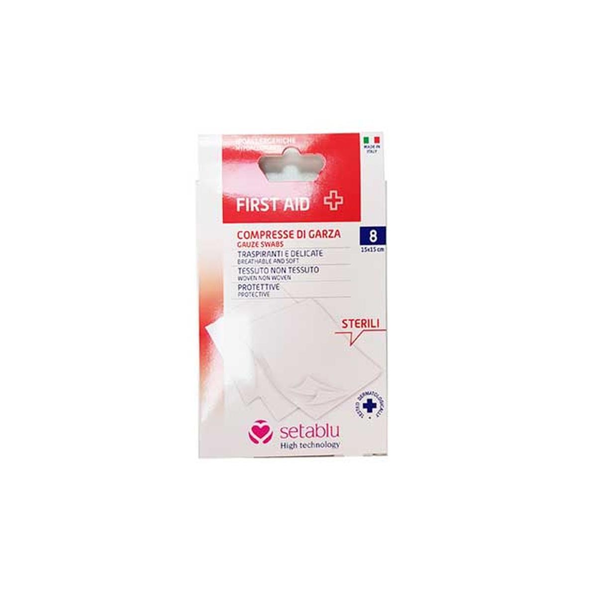 COMPRESSE GARZA 8pz 16751