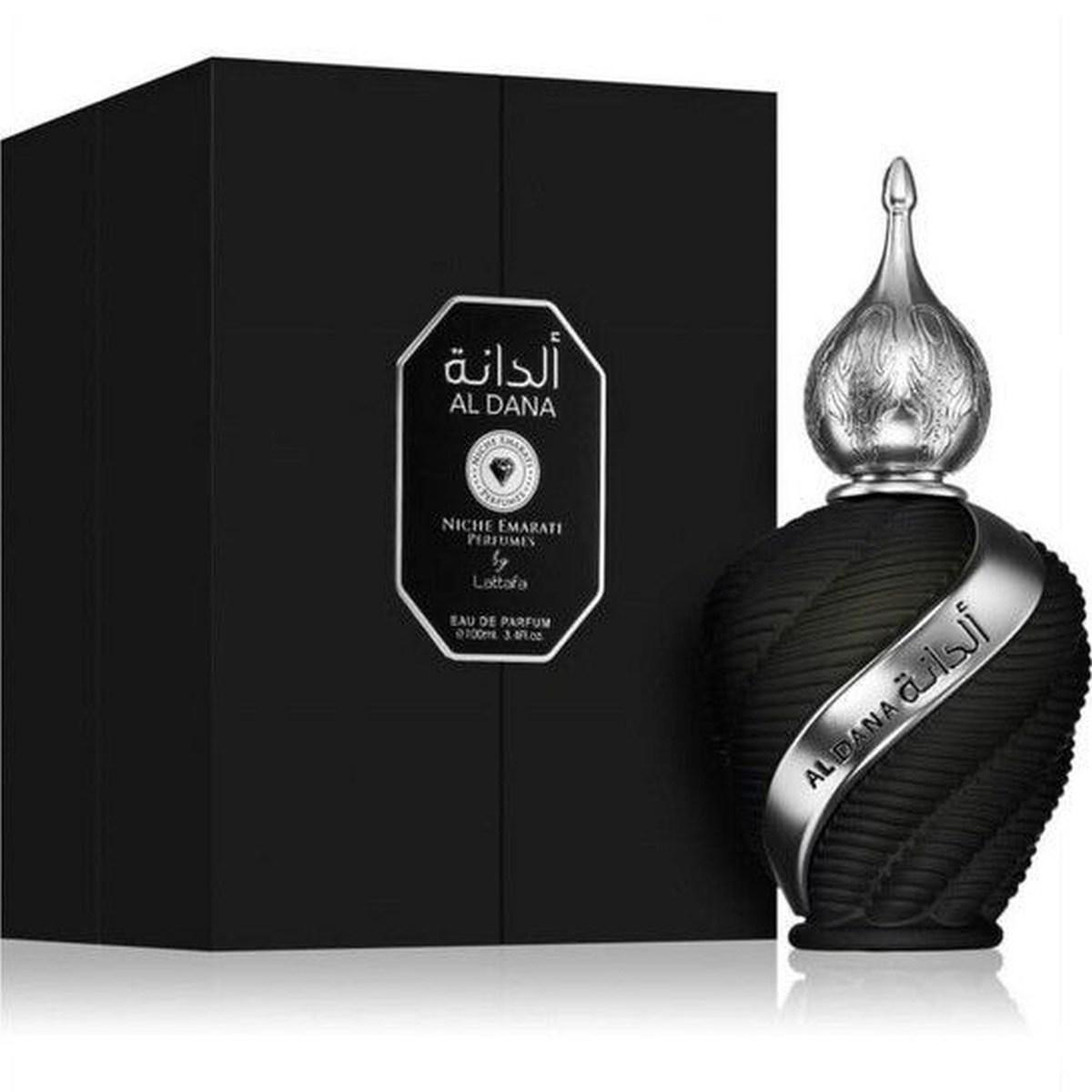 Lattafa Niche Emarati Al Dana Eau de Parfum 100ml - Profumo Arabo Fresco Legnoso e Aromatico