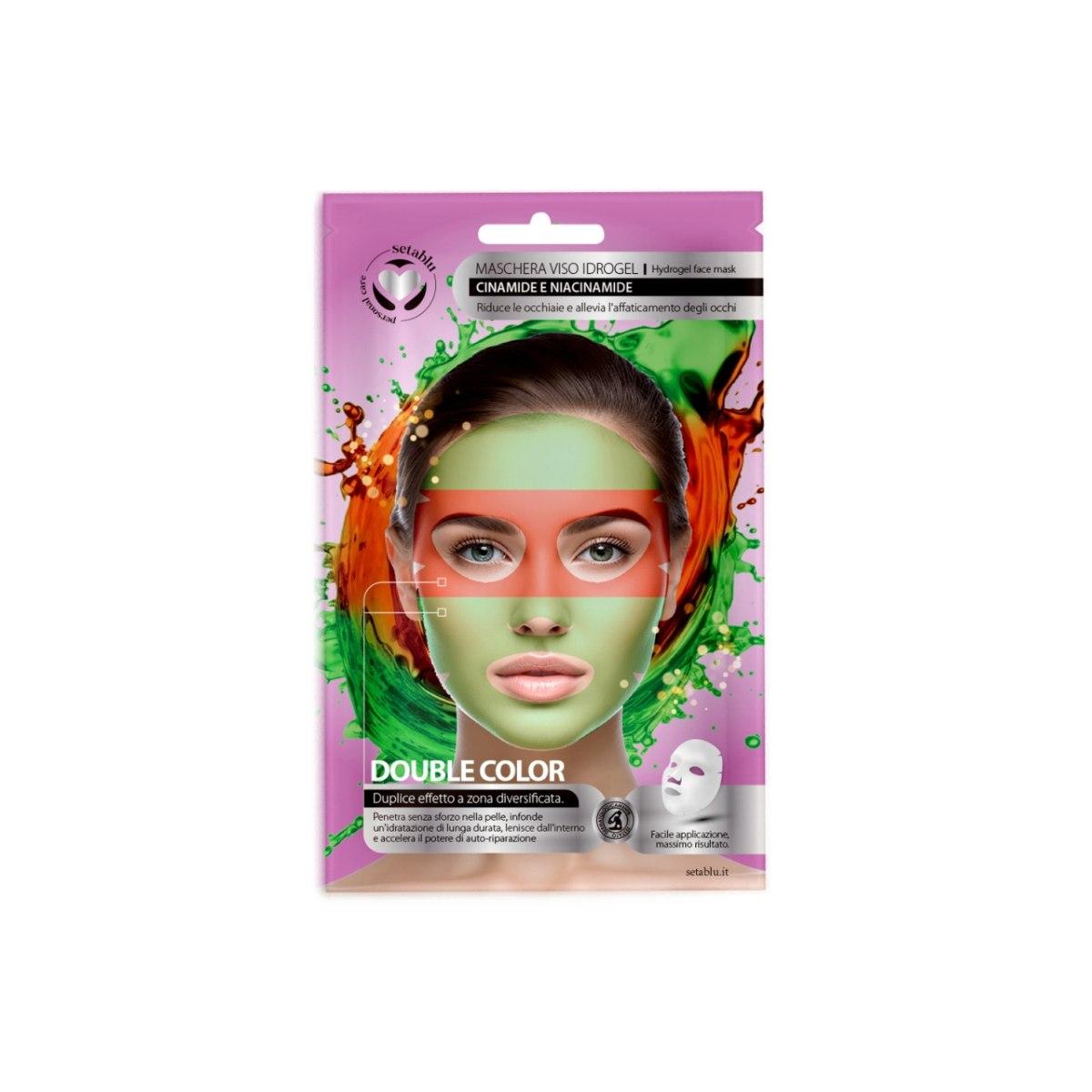 Maschera viso bicolor 02602