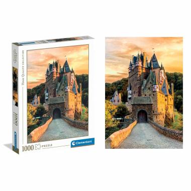 Puzzle Clementoni Golden Hour al Castello di Eltz 1000 Pezzi