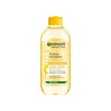 Acqua Micellare Garnier SkinActive Vitamina C 400 ml per Detersione Viso