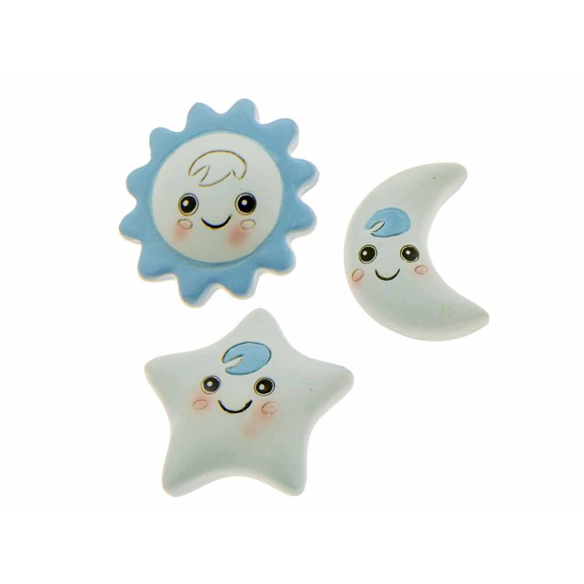Magnete star colore cielo 3 asso 04a193