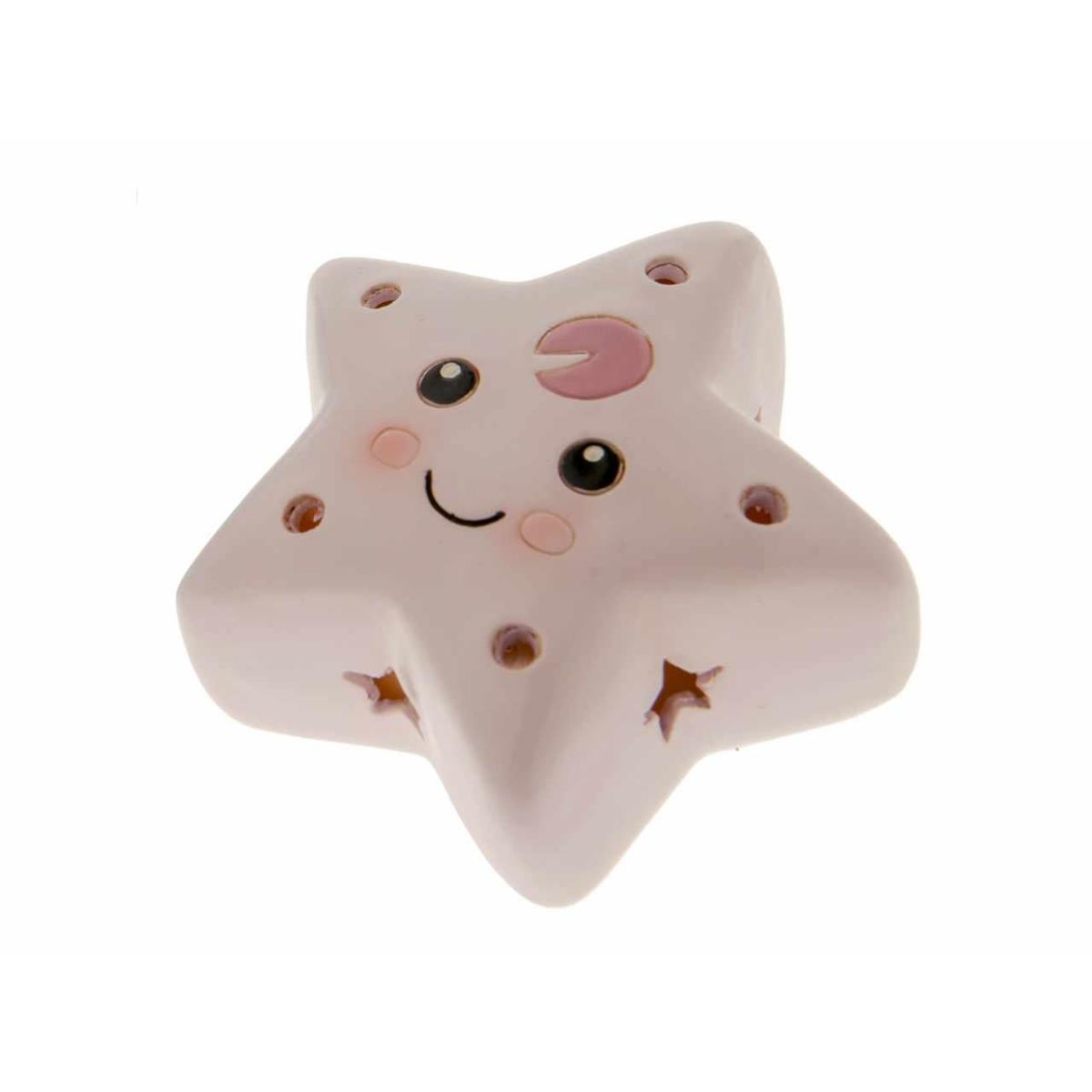 Lucina star colore rosa 9cm 04a196