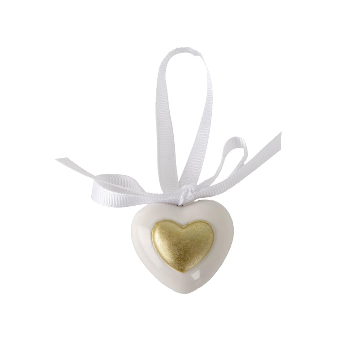 Cuore deco' gold 4cm 02a362