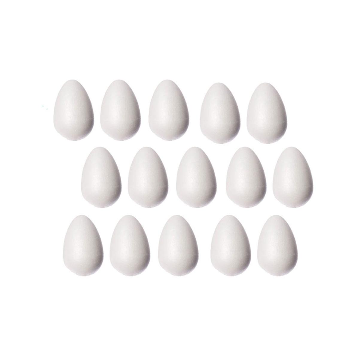 Uovo polistirolo 3x4cm 15pz