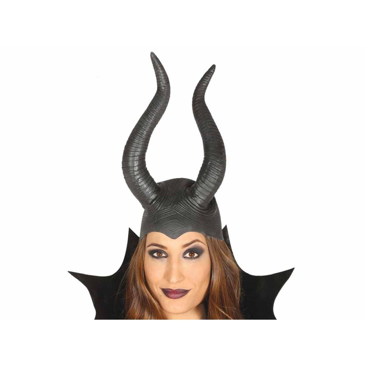 COPRICAPO NERO DIADEMA MAL daimalelatex